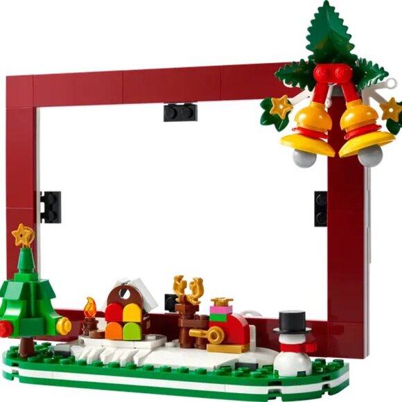 NWT Sealed Box Lego Christmas Picture Frame - Picture 2 of 7
